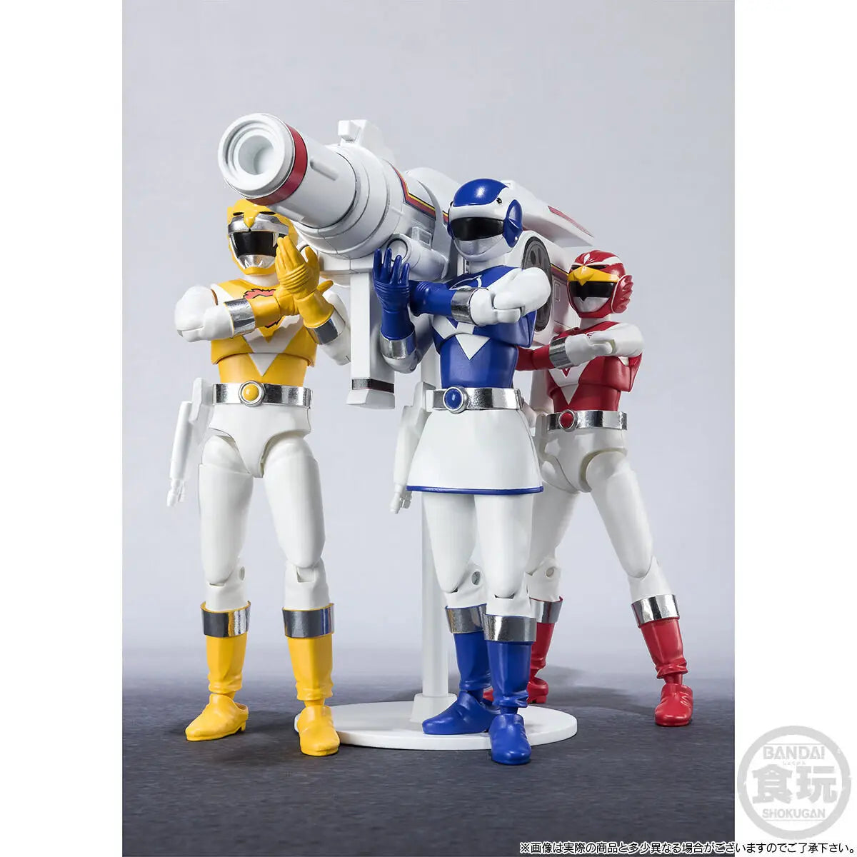 Bandai Original Shodo Shokugan Choujuu Sentai Liveman Super Minipla Liveman Life Robot Boxer Anime Action Figures Toys Boy Gifts