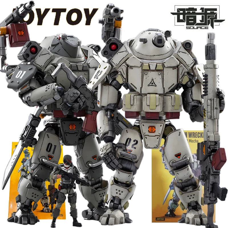 JOYTOY Original Dark Source Original Series Mech Iron Skeleton 01 Assault Mech and Iron Skeleton 02 Tactical Mecha Mech Produkte