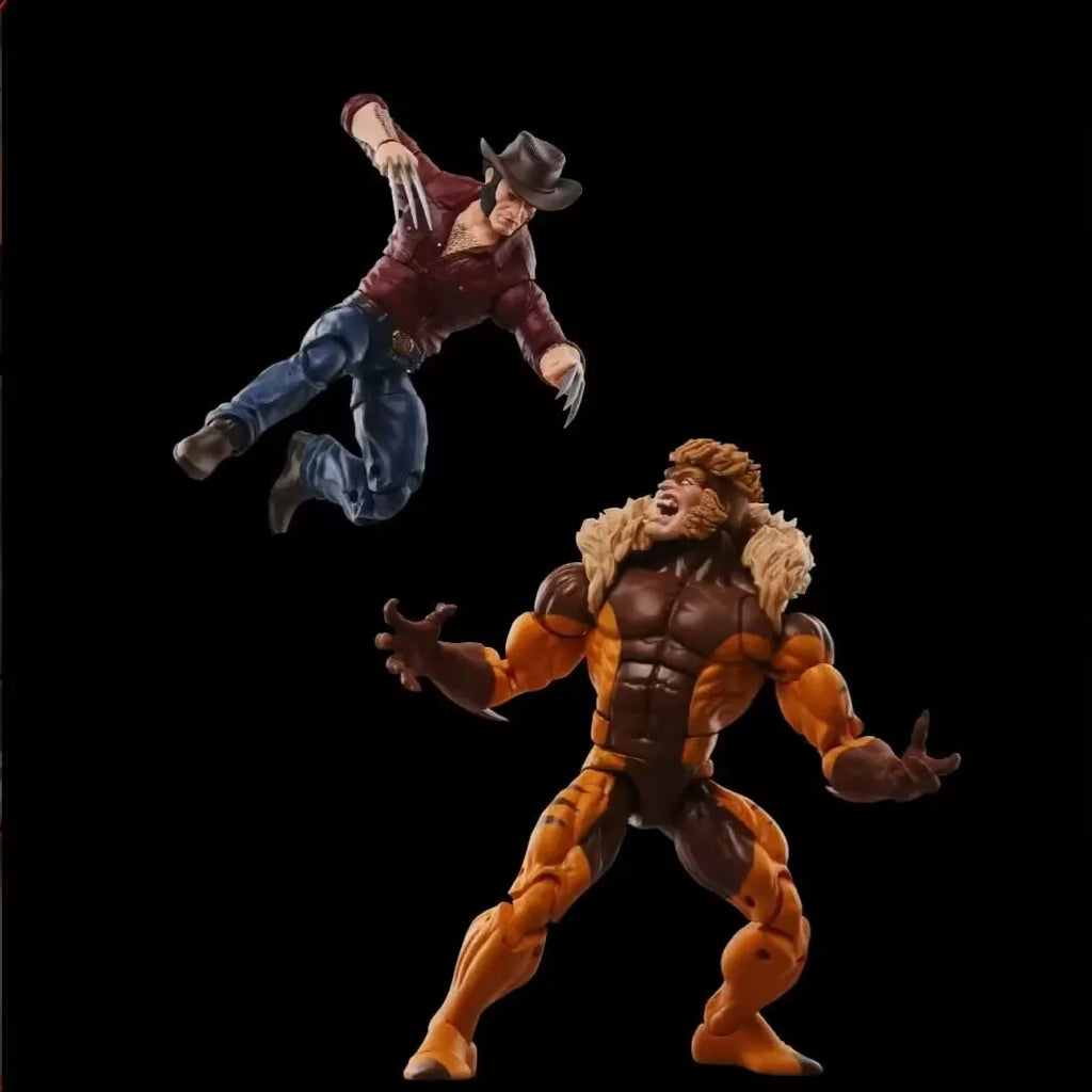 Marvel Legends X-Men Wolverine Logan VS Sabertooth 6" Action Figure
