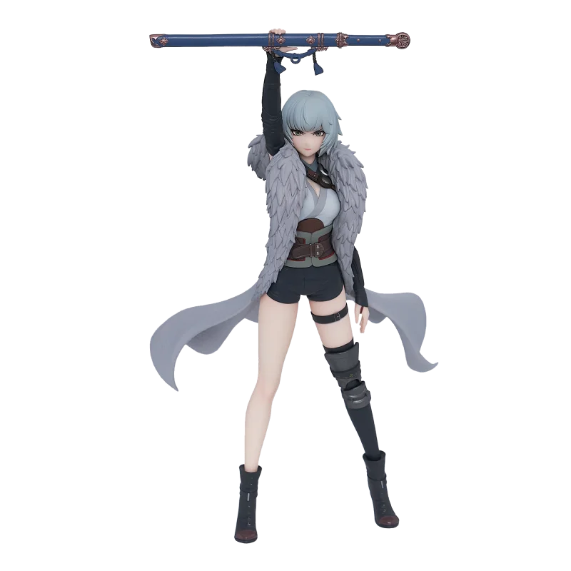 23cm INCARNATION Anime Figure Bai Yuekui Female Action Figure Desktop Decorations Pvc Model Dolls Toys Hobbies Boy Gifts