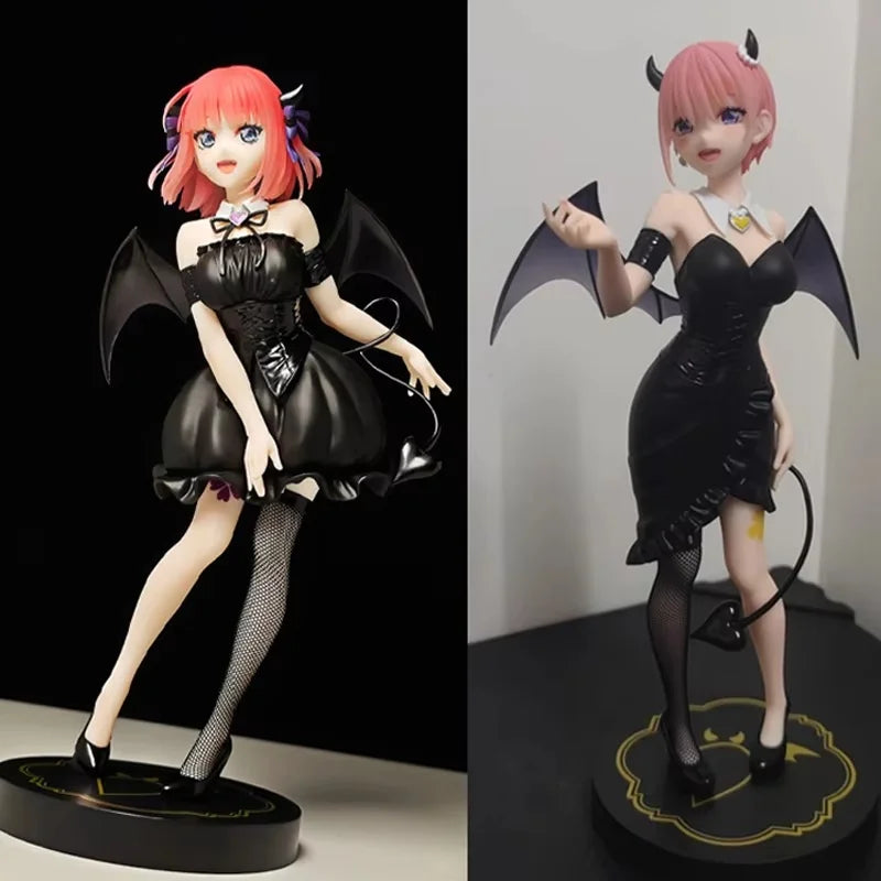 In Stock Genuine Furyu Bicute Dark Figure The Quintessential Quintuplets Nakano Ichika Nakano Nino Little Devil Collectibles Toy
