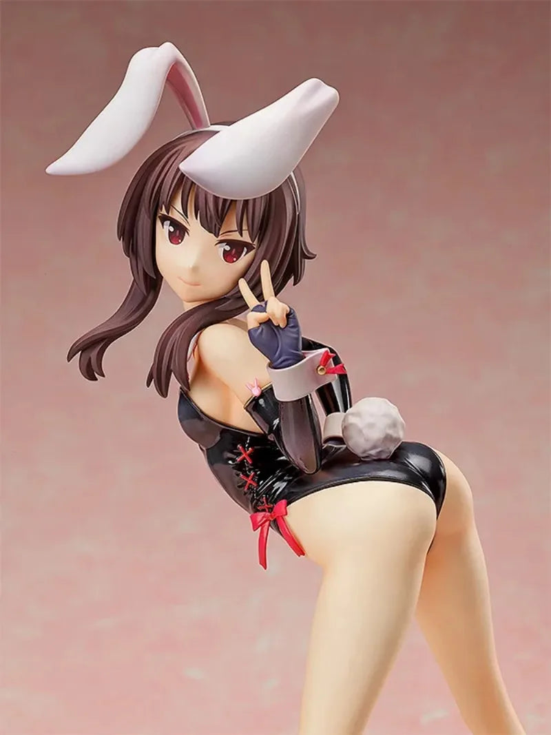 Konsuba God Blessing this wonderful world! Megumin Bunny Girl 1/4 PVC Action Figure Anime Figure Model Toys Figure Doll Gift