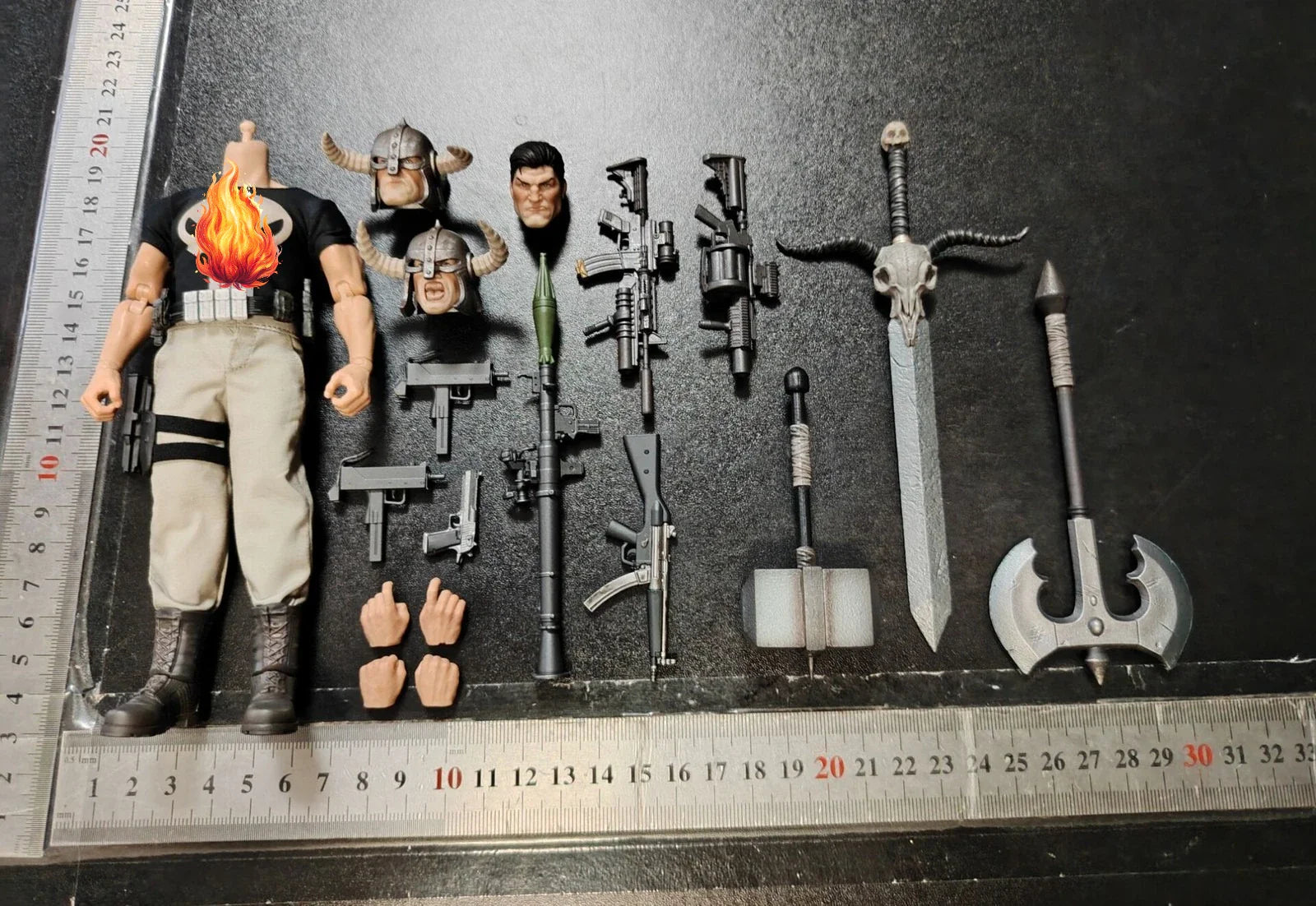 Kraken Studio Zubehör-Modell im Maßstab 1:12 für 6-Zoll-Figuren