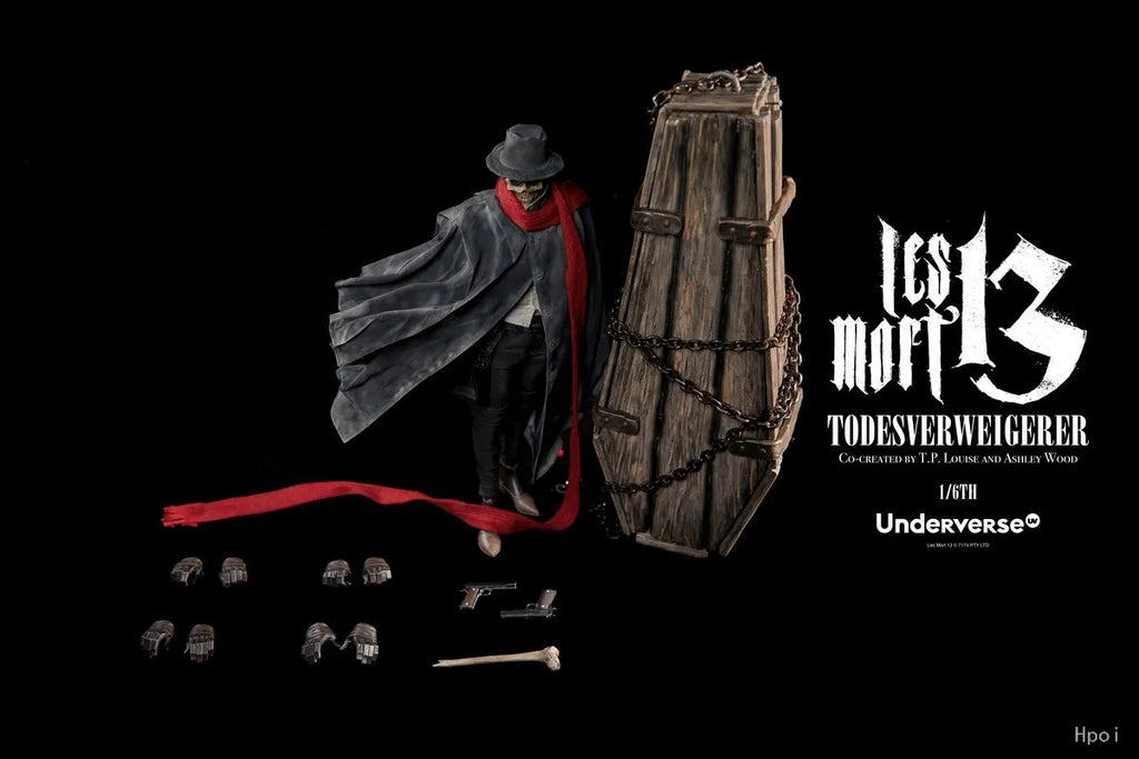 【In Stock】Original Underverse LES MORT 13 1/6 Action Figure Ornaments Gifts Toys
