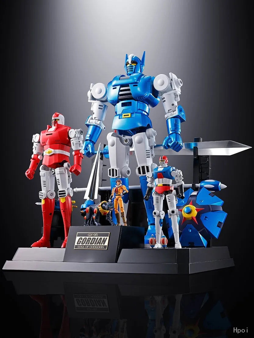【Original】BANDAI Soul of Chogokin GX-95 Gordian The Warrior GORDIAN Mecha-Complete Action Figure Model Toy