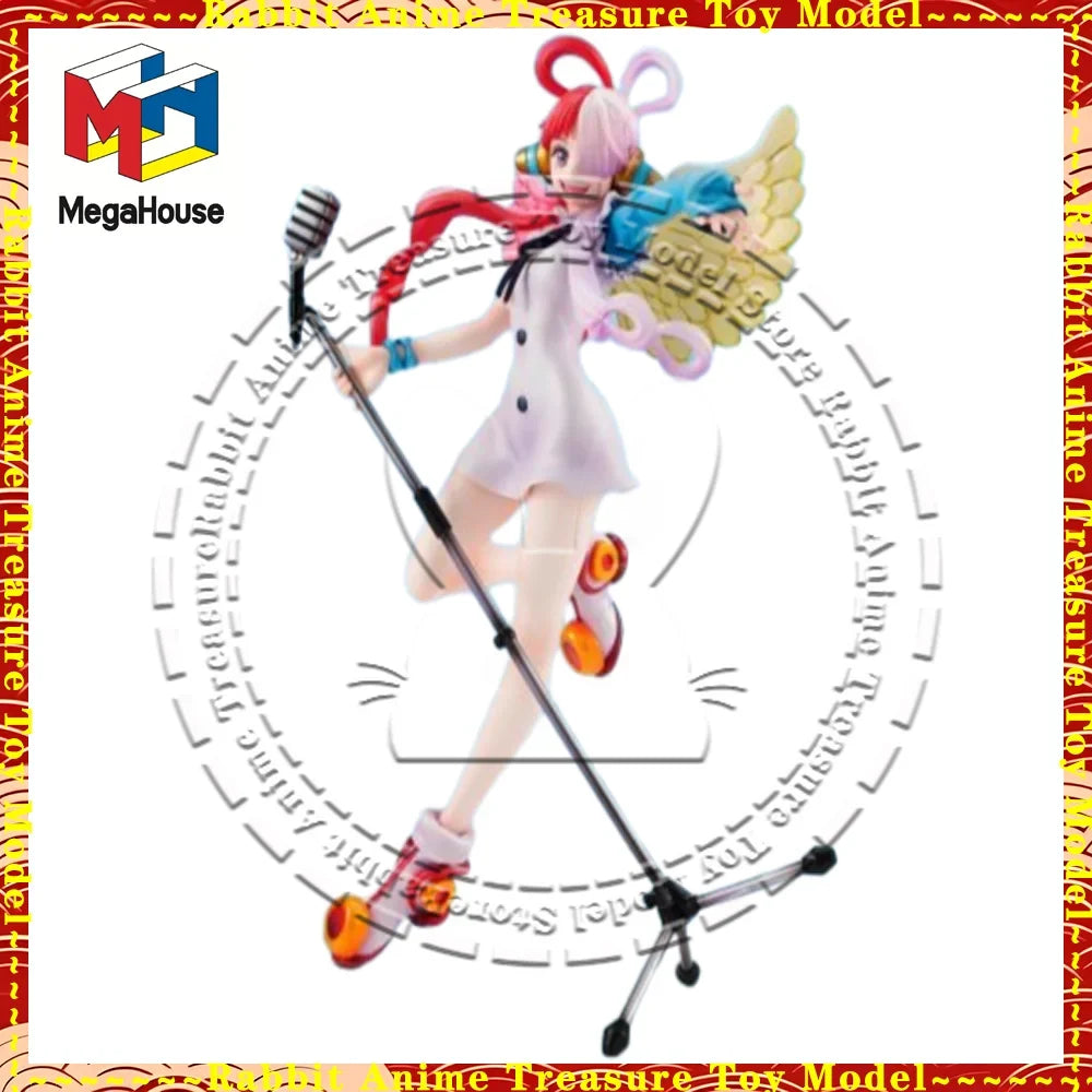 In Stock Original Genuine MegaHouse Red Uta  PVC ABS Anime Statue Figure Model Collectible Gift Decoration Showpiece