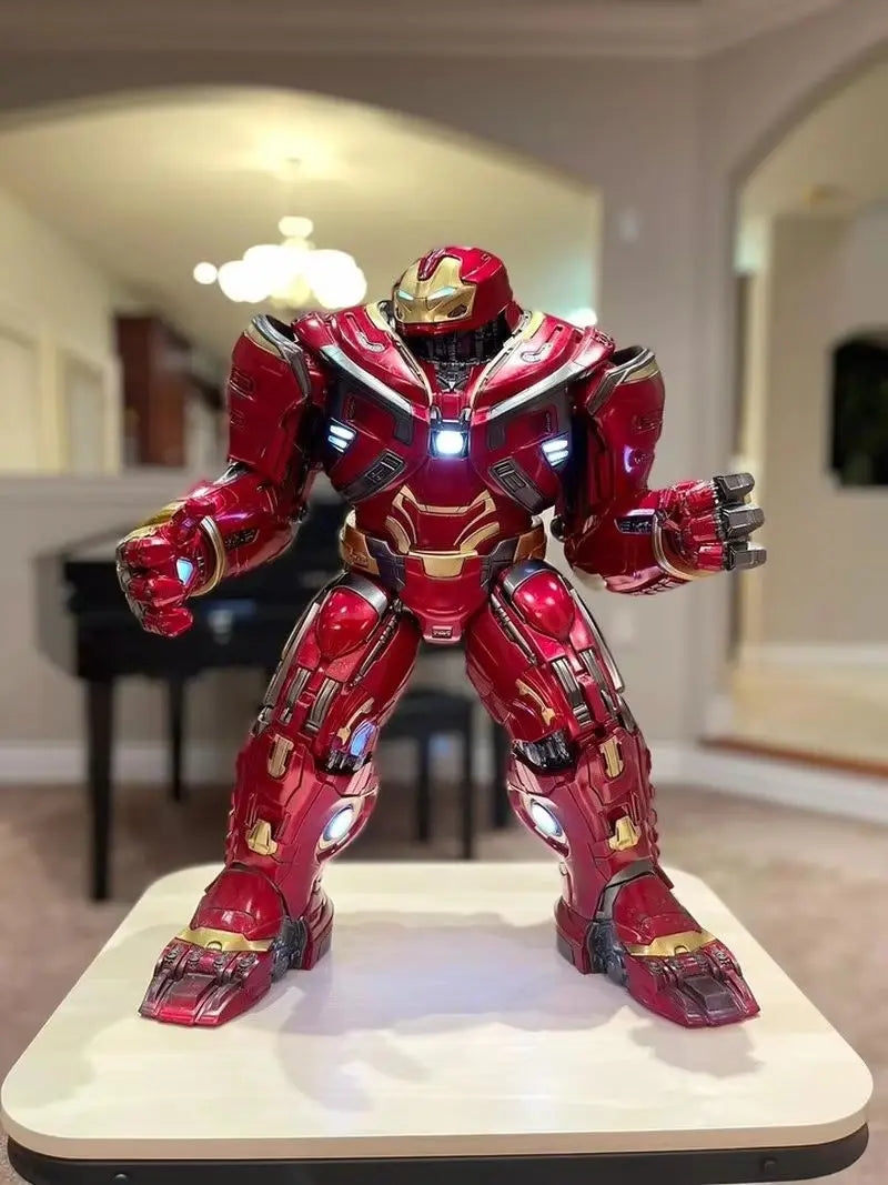 Original Fondjoy Toys Marvel Legends Iron Man Action Figure Mark Hulkooster Hulkbuster Armor 1/7 Assembly Custom Model Toys Gift