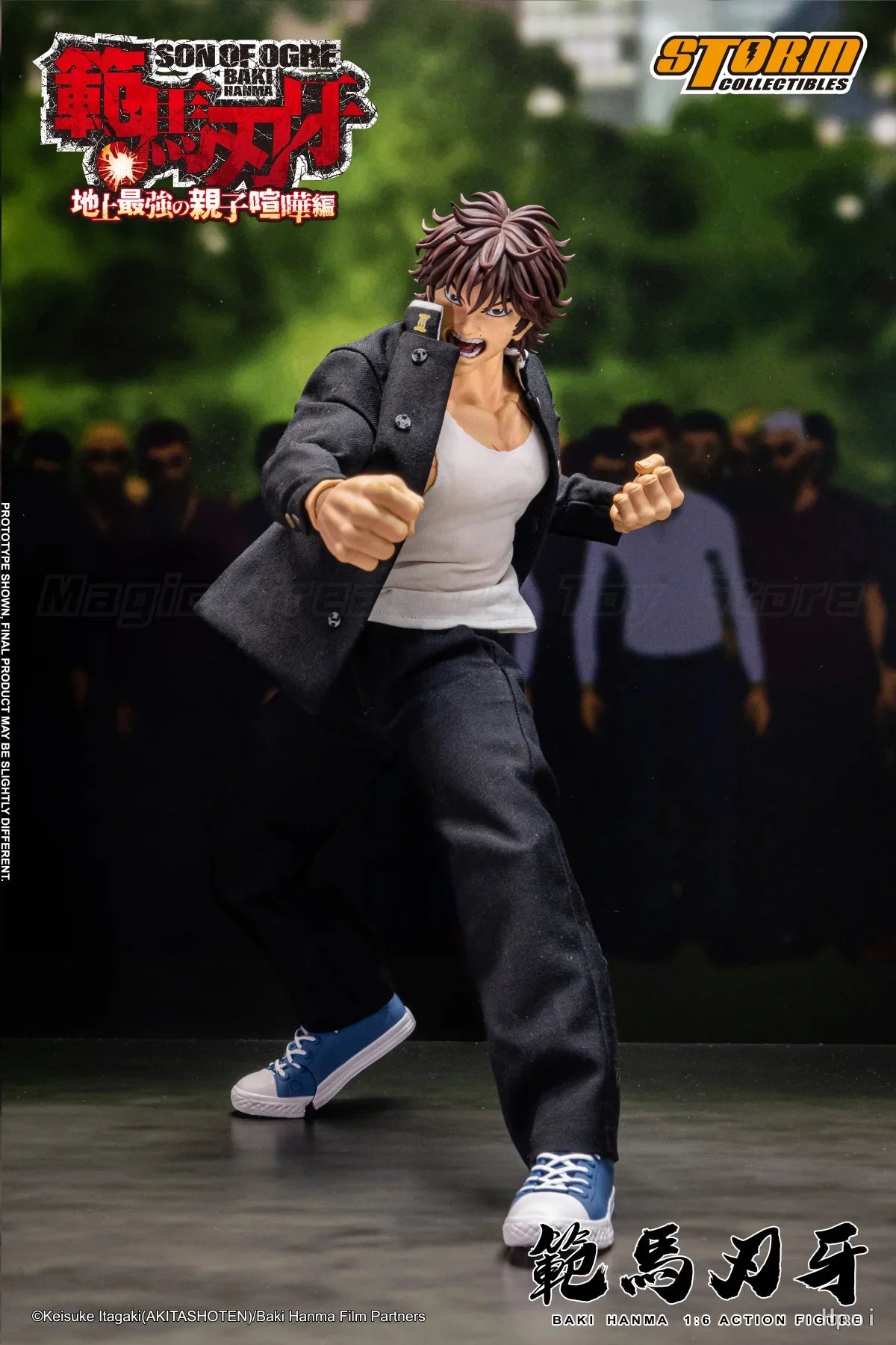 【Pre-sale 】Original BAKI HANMA 1/6th Scale Collectible 1/12 Action Figure Figure Ornaments