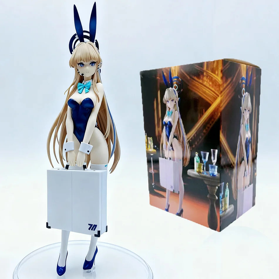 Blue Archive Asuma Toki Standing Position Game Girl Figure Model Statue Boys Collection Desktop Decoration Ornament Toys Gifts