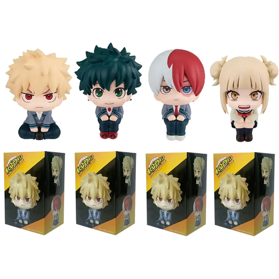 Anime MHA Himiko Toga Q Edition Action Figure Cute Collectible Doll Hero Toy Gift Look up Model