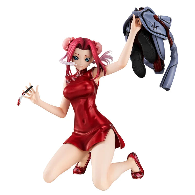BANDAI MegaHouse Original Code Geass Hangyaku No Lelouch Kouzuki Kallen G.E.M. Sokai Sennyuu Ver. Anime Cartoon Gifts Toys