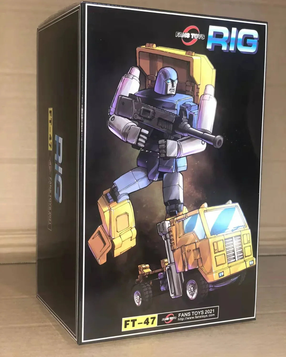 In Stock FansToys FT-47 FT47 HUFFER G1 Animated Autobot Action Figure Model Boxed Toys