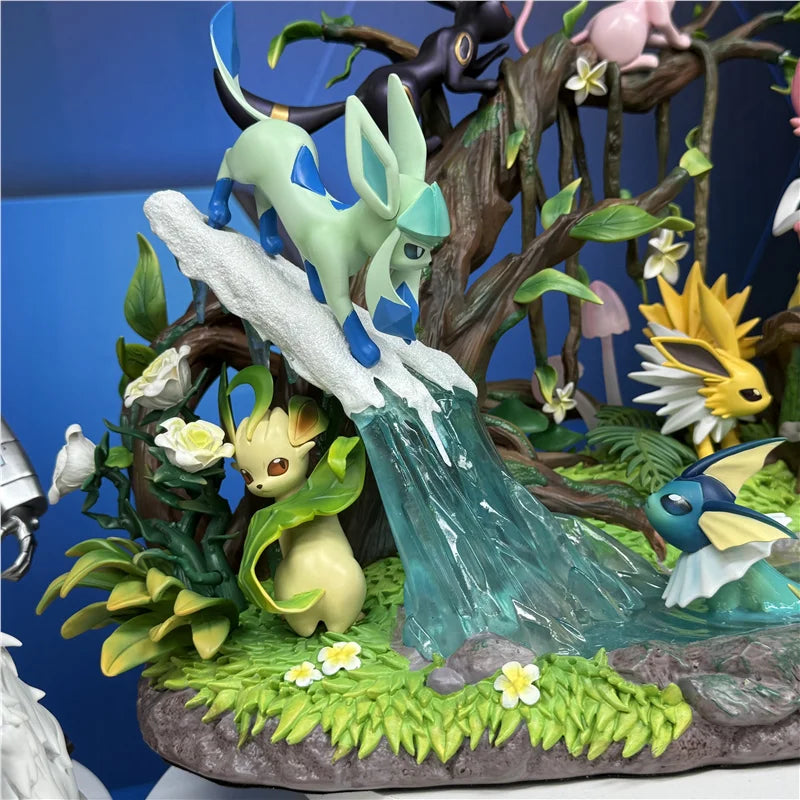 Pokemon Eevee Evolution Family Gk Resin Statue Large Size Anime Collectible Figure For Scene Display Christmas Birthday Gift