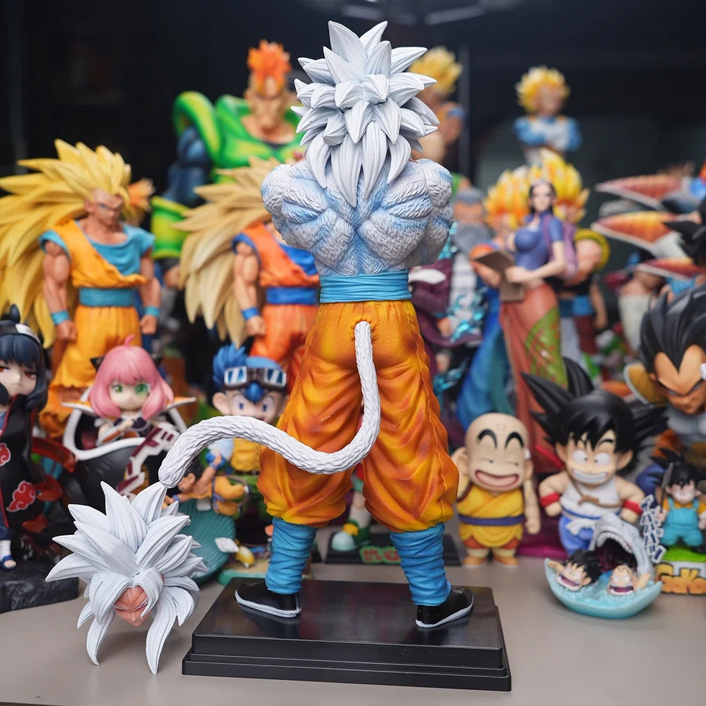 32cm/12.6in Anime Dragon Ball Z Goku Figure PB Goku Action Figure Collectible Statue Model Toy Gift