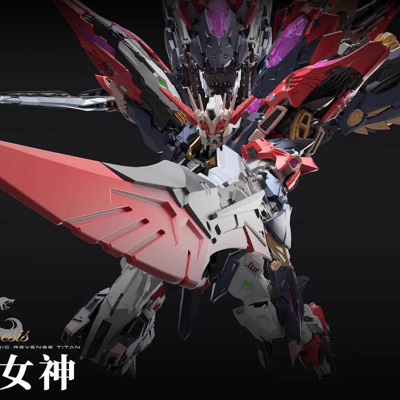 In Stock Infinite Dimension RT-002 NEMESIS 1/100 Assembling Model Mecha Model Pvc Toys IN ERA+ ADVANCED STRATEGIC REVENGE TITAN