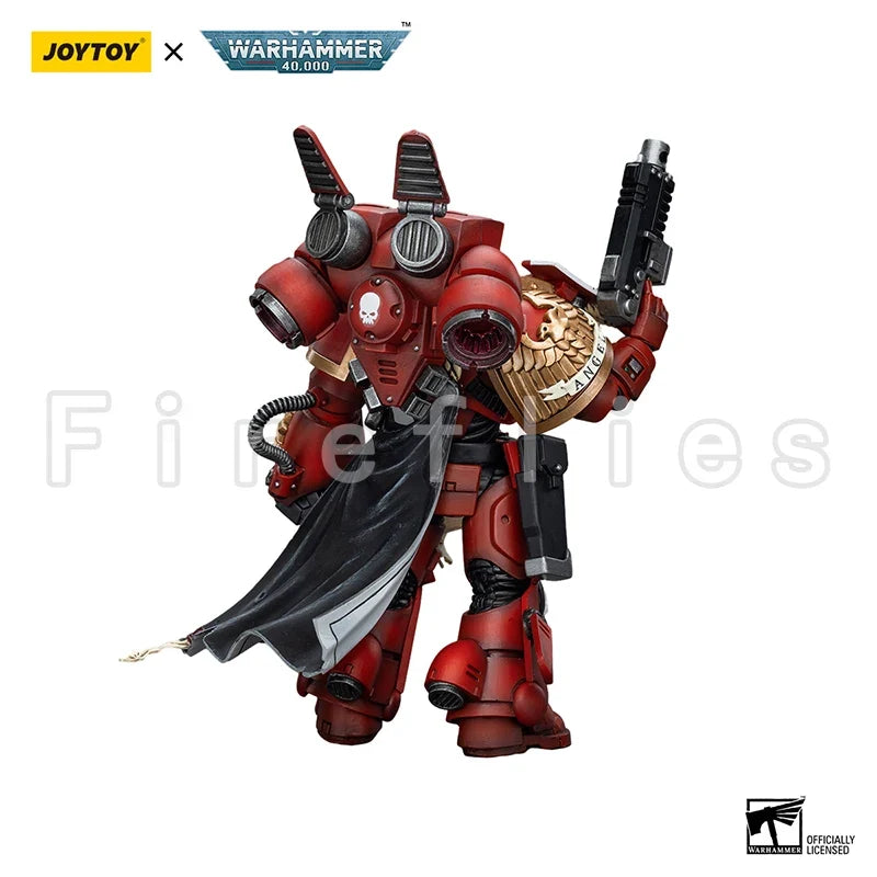 1/18 JOYTOY Action Figure 40K Blood Angels Captain With Jump Pack Re-issue Version Anime Model Toy