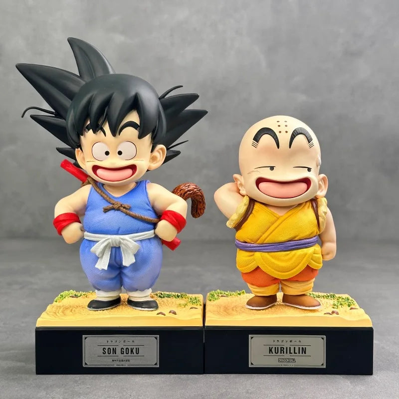 Dragon Ball Jt Unlimited Childhood Wukong Kelin Youth Q Edition Boxed Handmade Doll Car Ornament Model