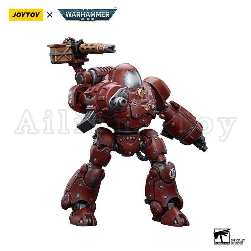 JOYTOY 1/18 Action Figure 40K Adeptus Mechanicus Kastelan Robot with Heavy Phosphor Blaster Anime Model