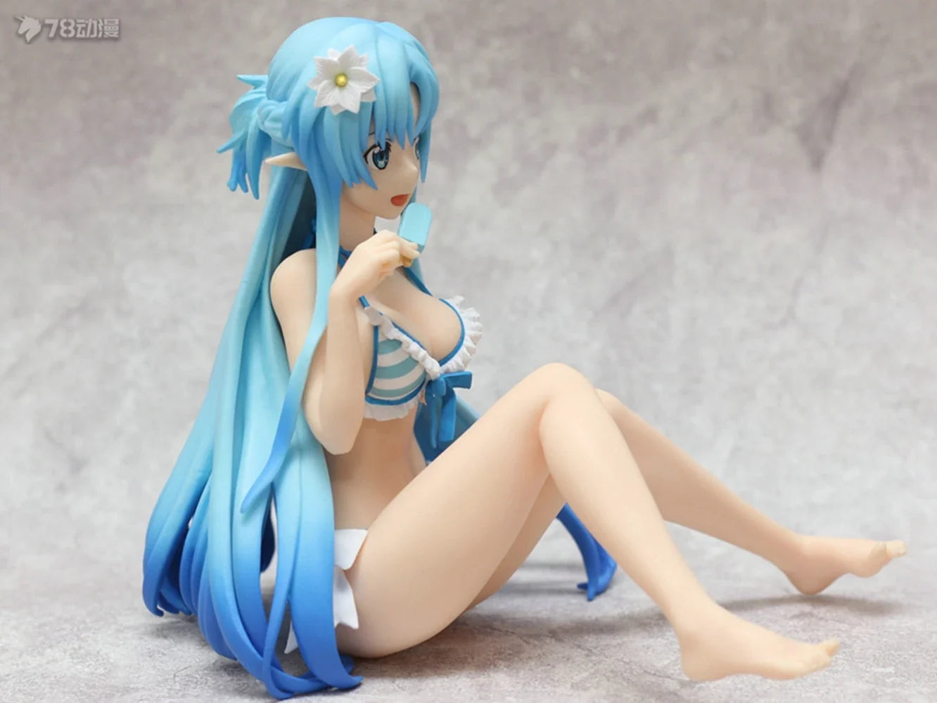 13cm Sword Art Online Anime Figure Swimwear Yuuki Asuna PVC Action Figure Sexy Girls Figurine Collectible Model Toys Kid Gifts