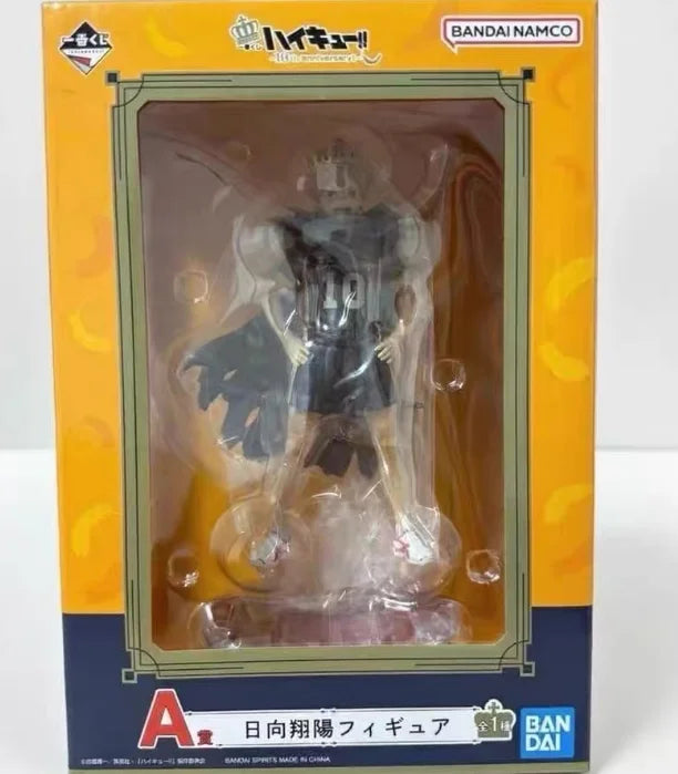 Bandai Ichiban Kuji Haikyuu!! 10th Anniversary Hinata Shoyo Kageyama Tobio Figure Prize Anime Figure Action Model Collectibles