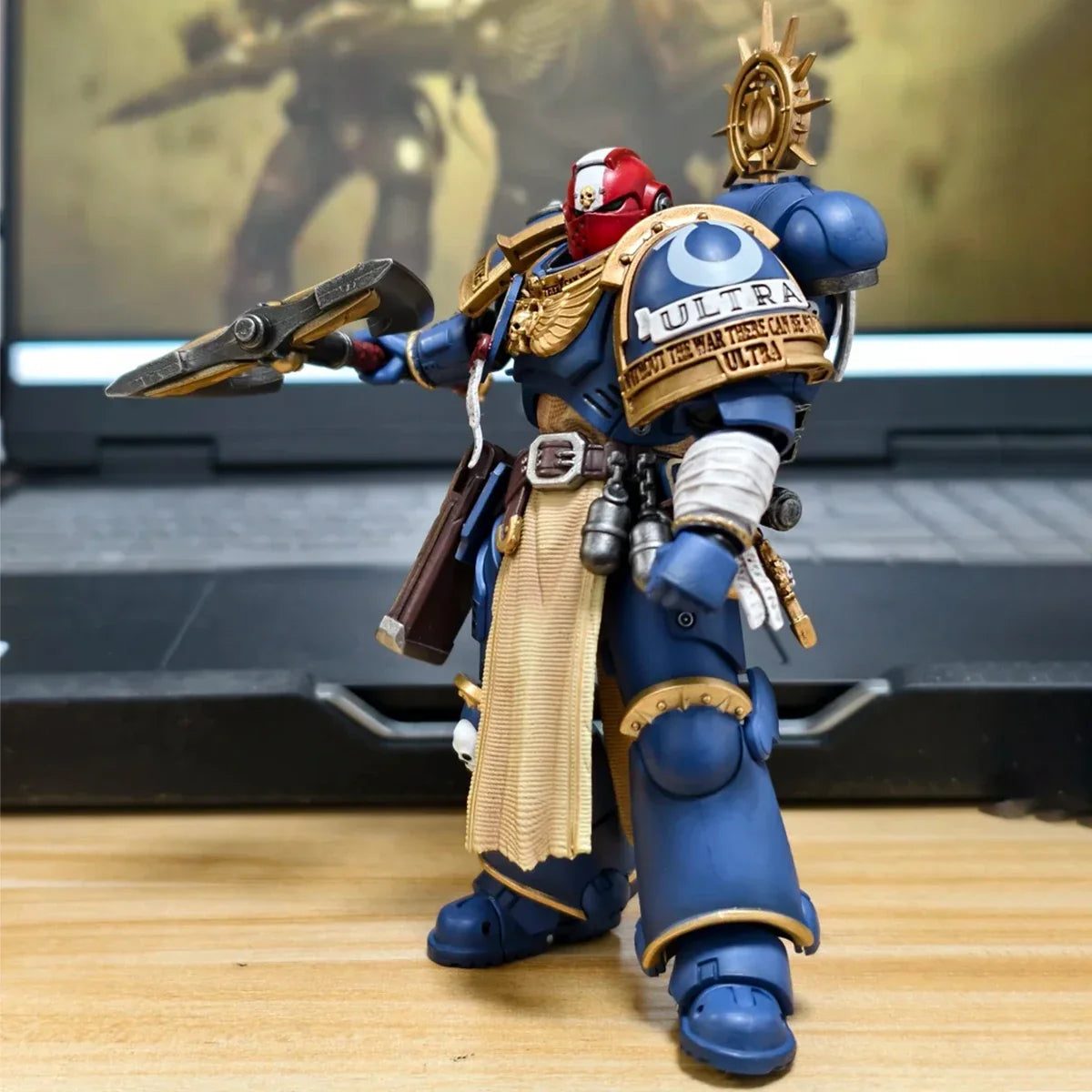 JOYTOY Warhammer 40K Action Figure 1/18 Ultramarines Metaurus Anime Figurine With Articulated Joints Collection Model Statue Toy