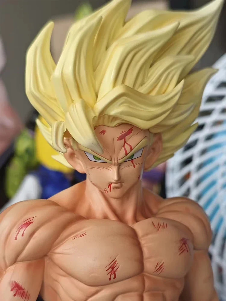 29cm Dragon Ball Z Jt Statue Son Goku Figure Super Saiyan Goku Action Figures Desktop Ornamen Collection Mode Toys Gifts