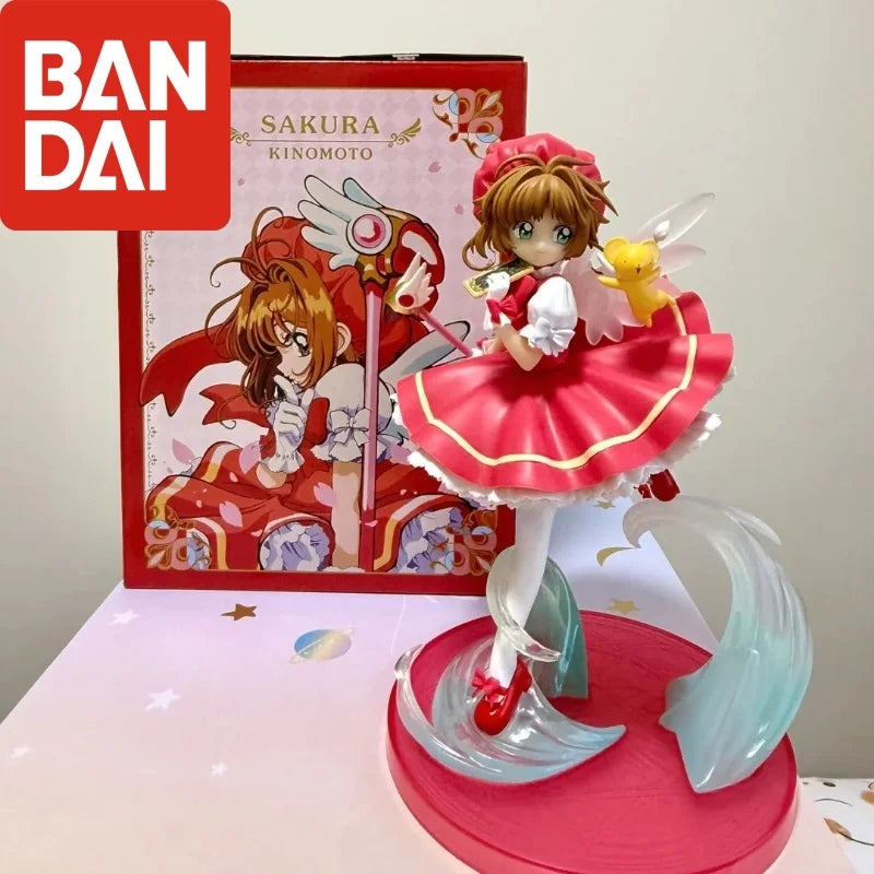 18cm Bandai Cardcaptor Sakura A Award Final Reward Collectible Action Figure Kinomoto Sakura Figure Lovely Birthday Gift