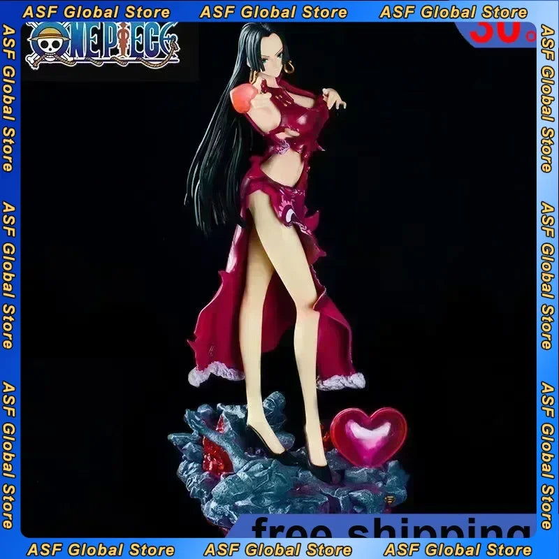 30cm ONE PIECE Anime Figure Boa Hancock Statue Collection Action Figurine PvcModel Doll Collection Statue for Children Gift Toys