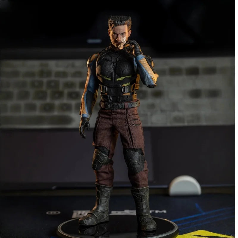 Original In Stock Nwtoys Wolverine Movable Soldier Model X Men Super Hero Iron Warrior Simulation 6" Full Set Anime Model Toys