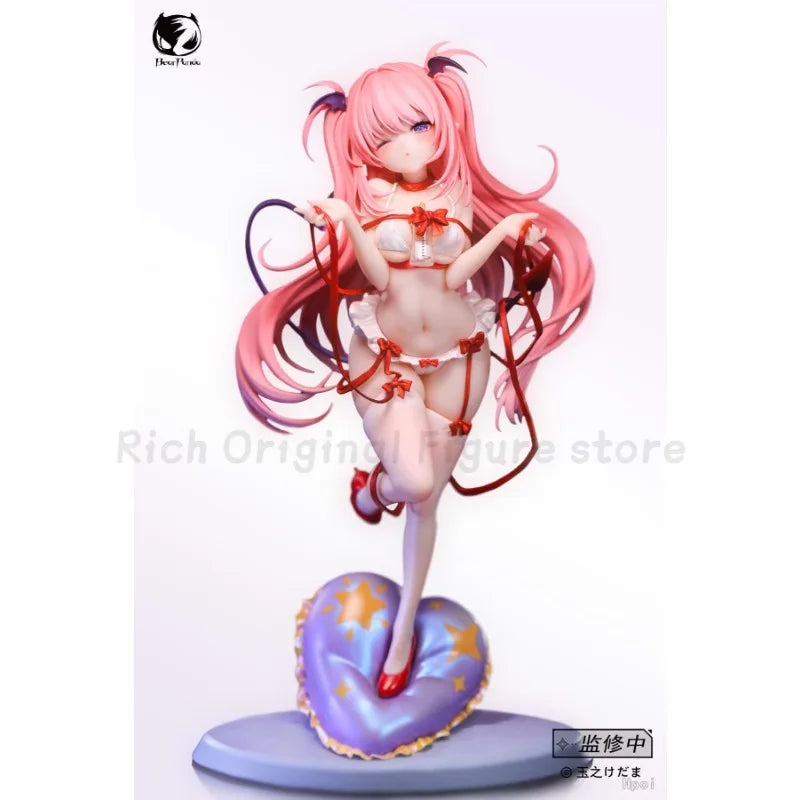 BearPanda  Bear Panda Succubus Lulumu Tamano Kedama Temperature Paint Chasing Eyes Anime Characters Models Toys Figures