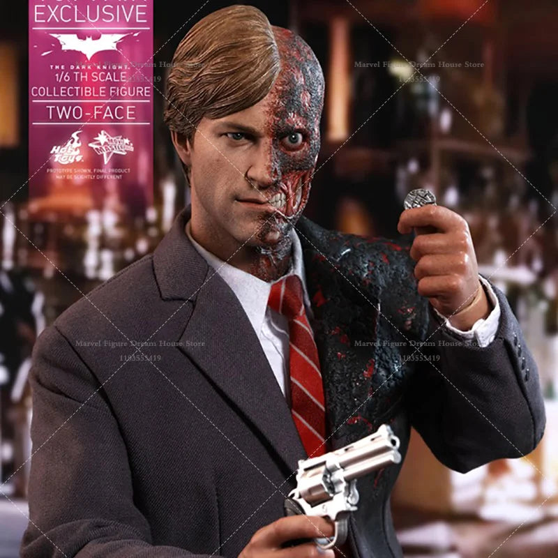 HOTTOYS MMS546 1:6 Two-Face Harvey Extremization Absolute Justice Erinnerungsmünze 12-Zoll Komplettset Actionfigur Soldat
