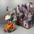 25cm Anime NARUTO Namikaze Minato Combat form Action Figure PVC Model Statue Toys Doll Desk Decor Collectible Gifts boxed