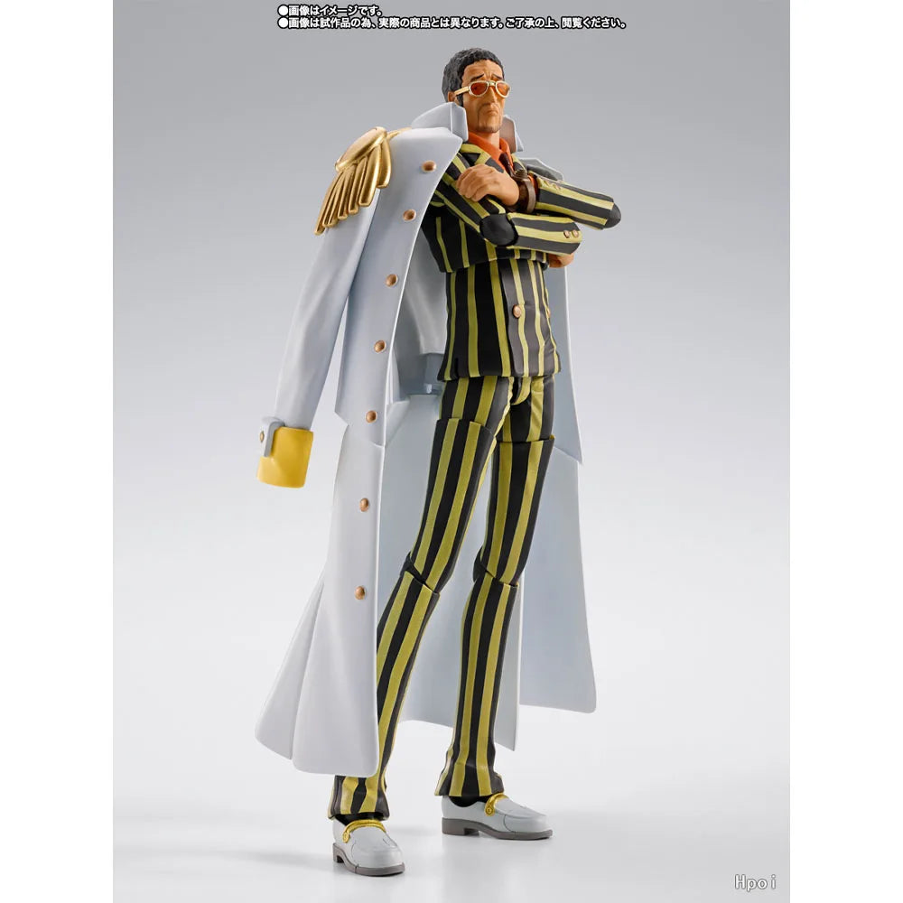 100% Authentic In Stock Bandai S.H.Figuarts One Piece Kizaru - Egghead Island -Anime Action Figure Collection Model Toy