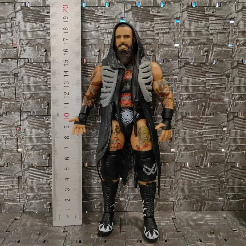 6 Inch Highly Articulated Wrestler Action Figure, Superstar Collectible Model with Movable Joints for Adult Bulk In Stock