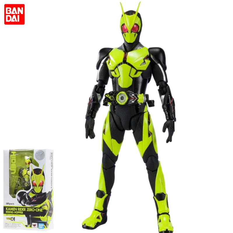 Auf Lager Bandai SHF Kamen Rider 01 ZERO ONE Hiden Aruto Shining Hopper Sammelserie Modell Zeichentrickfigur Anime Zeichentrick