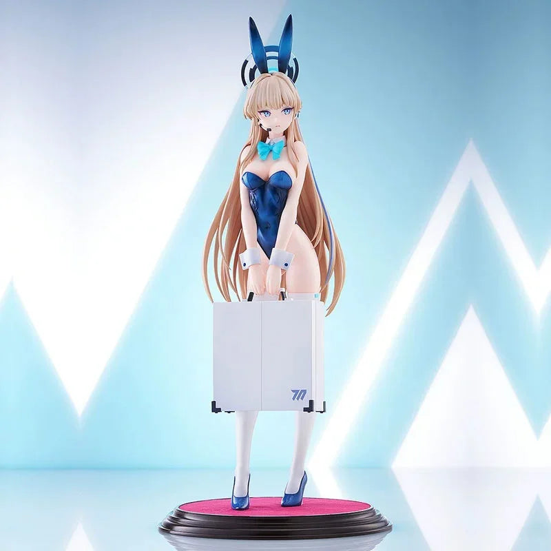 28cm Blue Archive Sexy Anime Figure Ichinose Asuna Bunny Girl Action Figure Figurine Adult Model Toys