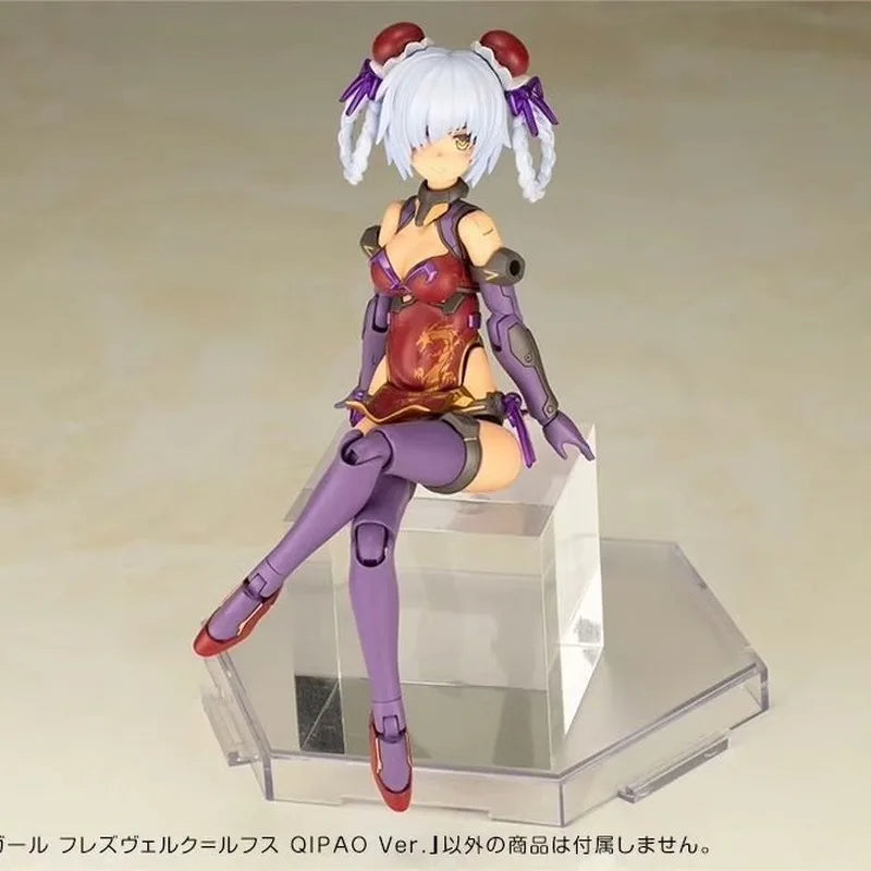 Kotobukiya Original Frame Arms Girl Stylet Wilber Nine Hresvelgr=Rufus Qipao Ver. Anime Action Figure Assembly Model Toys