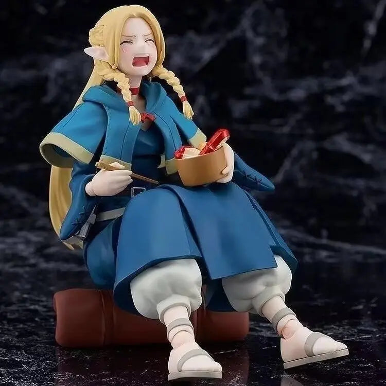 New In Stock Max Factory Figma#633 Delicious In Dungeon Marcille Anime Figures Gk Pvc Action Figure Collectible Model Toys Gifts