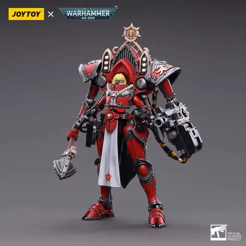 In Stock JOYTOY Warhammer 40k 1/18 Action Figures Anime 20.5cm Adepta Sororitas Paragon Warsuit Sister Merewal Collection