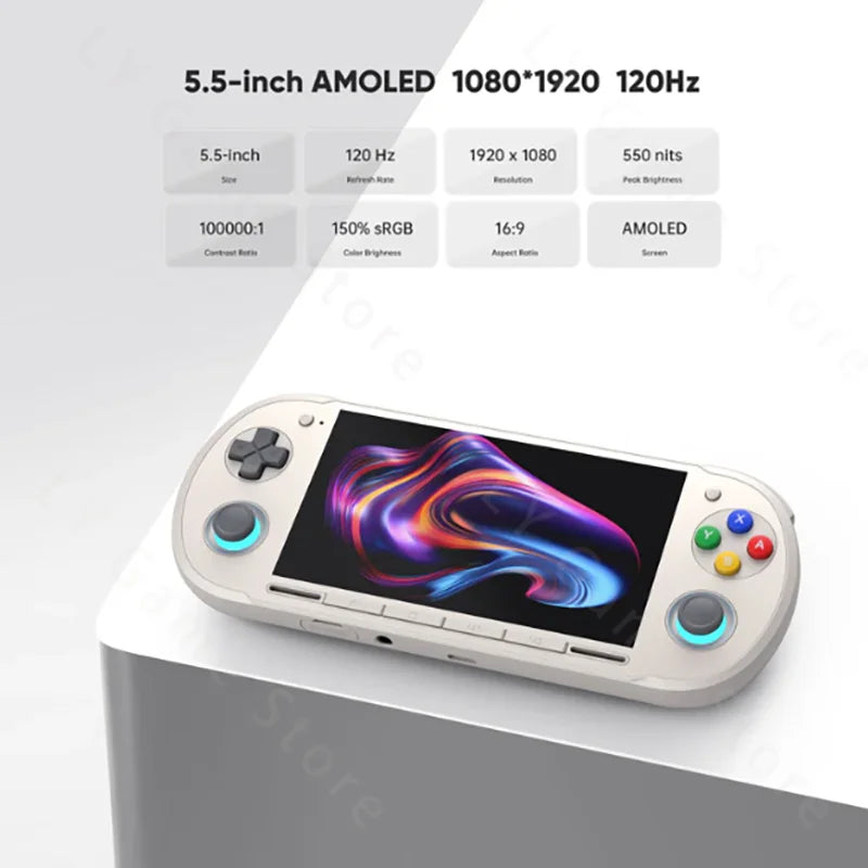 Pre-Sale Retroid Pocket 6 8Gen 2 5.5-inch AMOLED Screen Handheld Android Gaming Console With WiFi7 Bluetooth5.3 6000mAh Battery