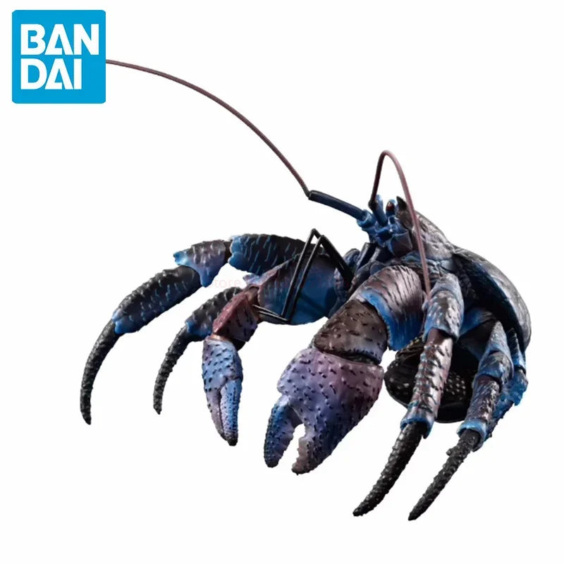 Original Bandai Coconut Crab Figure Biographical Encyclopedia Gashapon Pvc Action Figurine Collection Model Doll Toy Xmas Gifts
