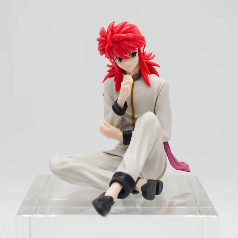 23cm ARTFX J YuYu Hakusho Hiei Anime Figure Youko Kurama/Yusuke Urameshi/Shuichi Minamino Action Figure Gk Model Doll Toys Gifts
