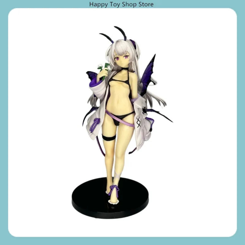 Demon Girl 23cm Standing Position Anime Figure Model Statue Collection Desktop Decoration Ornament Toys Gifts For Fans