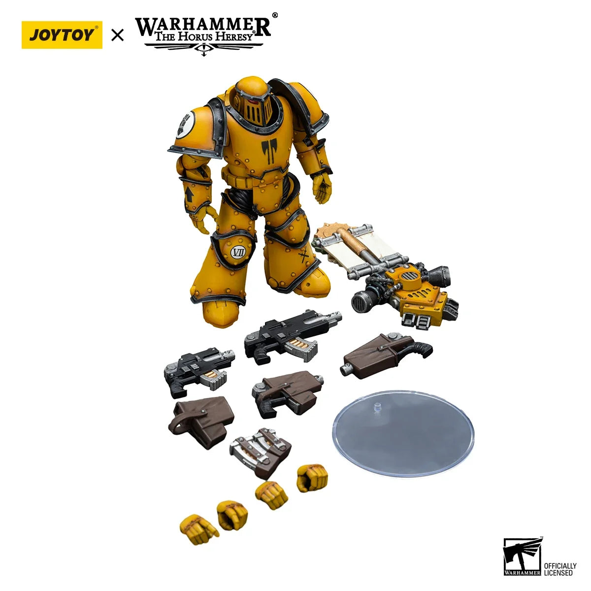 [SF] JOYTOY 1/18 Action Figure Warhammer 40K  Imperial Fists   Legion MkIII Tactical Squad   Prime Model Toy Gift