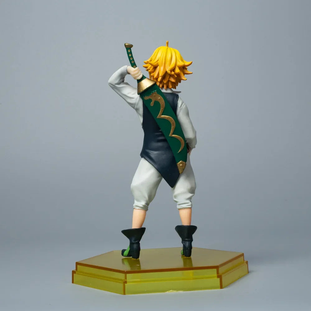POP UP PARADE The Seven Deadly Sins Figure Meliodas Dragon's Sin of Wrath Anime PVC Action Figure Toy Game Collection Model Doll