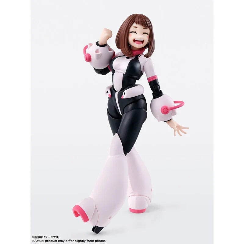 In Stock 100% Origina Bandai S.H.Figuarts Shf Ochaco Uraraka My Hero Academia  Anime Action Collection Figures Model Toys
