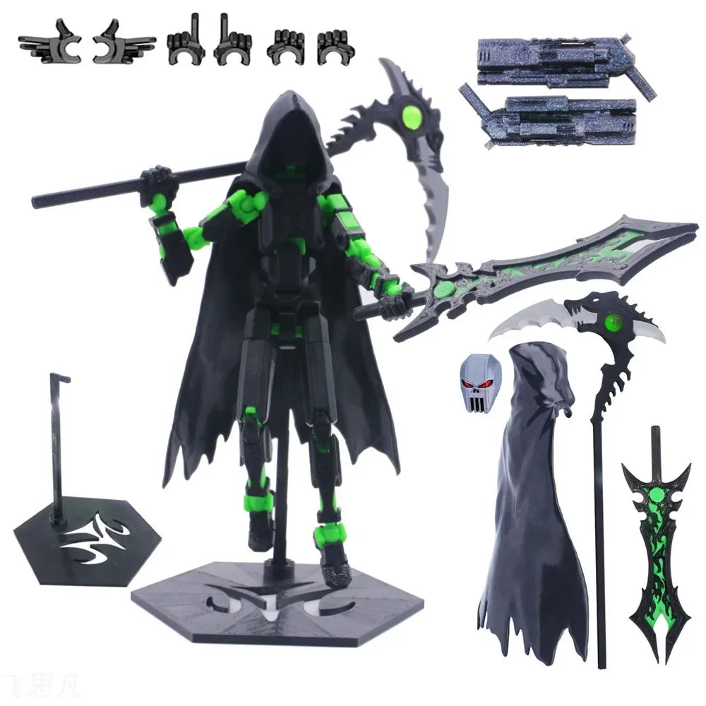 Death/Swordsman/Wukong Movable Lucky 13 Action Figure Titan 13 Action Figures T13 Multi-Jointed Nova 13 Action Figure Dummy
