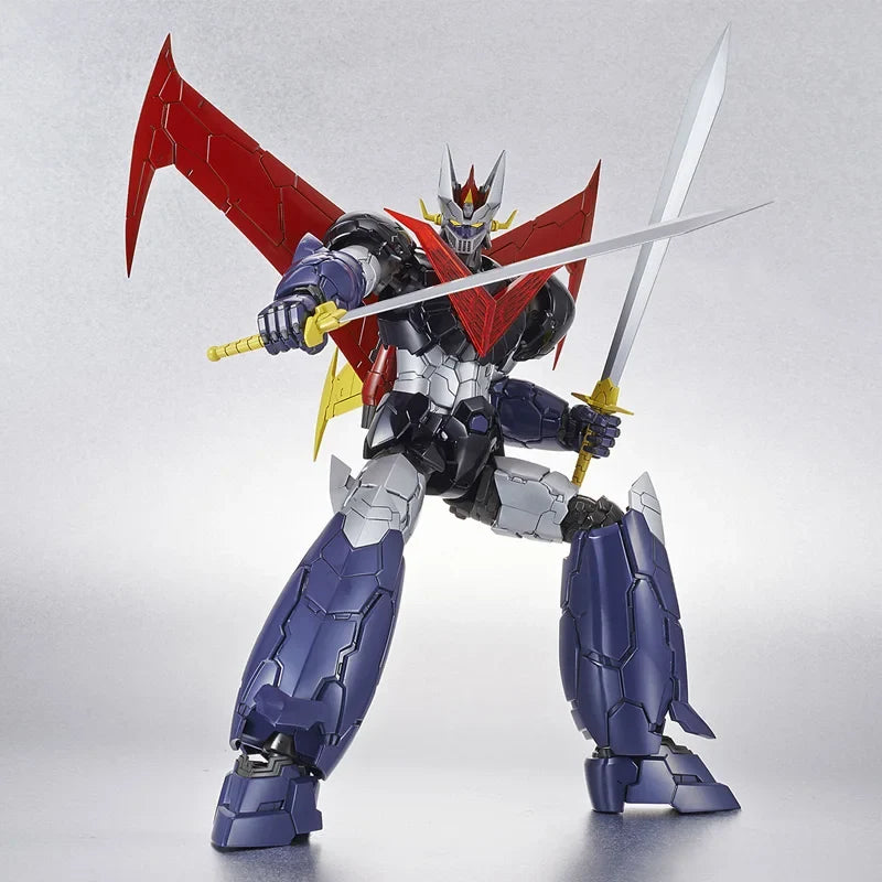Bandai Original Genuine Figure Mazinger Z Model Kit Anime Figures HG 1/144 Great Mazinger Collection Action Figure Model Toys