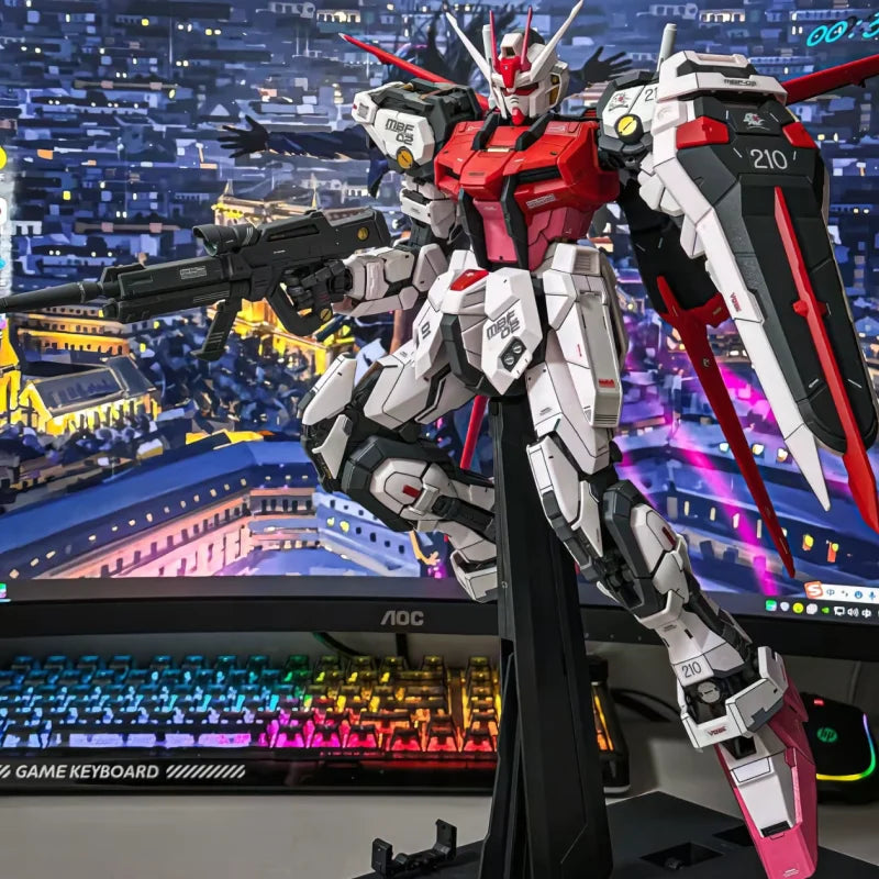 【IN STOCK】DABAN PG 1/60 bright red Strike with LED Assembly Model High Quality Collectible Action Figure Models Kids Gift
