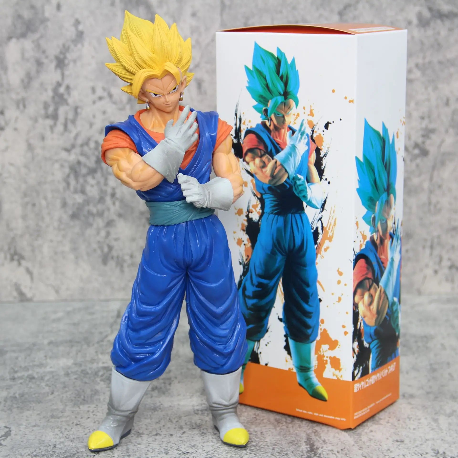 32cm Anime Dragon Ball Super Vegito Dragon Ball Extreme Saiyajin Modell Spielzeug Geschenk Sammlung Große Stehende Actionfigur PVC
